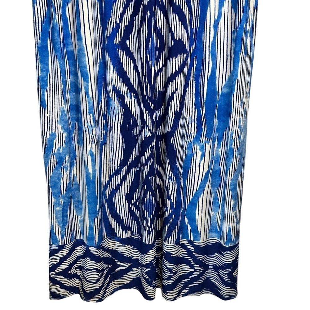 Chico's Blue Haze‎ Bonnie Maxi Dress #570046072 Vanity Size 1/US Medium - Picture 4 of 12